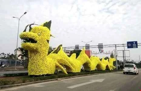 Linh vật Pikalong chào năm mới từng gây bão mạng thế nào?