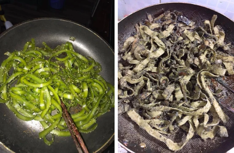 Hội gái hậu đậu làm mứt Tết từ bóng đêm cho đến đổi màu