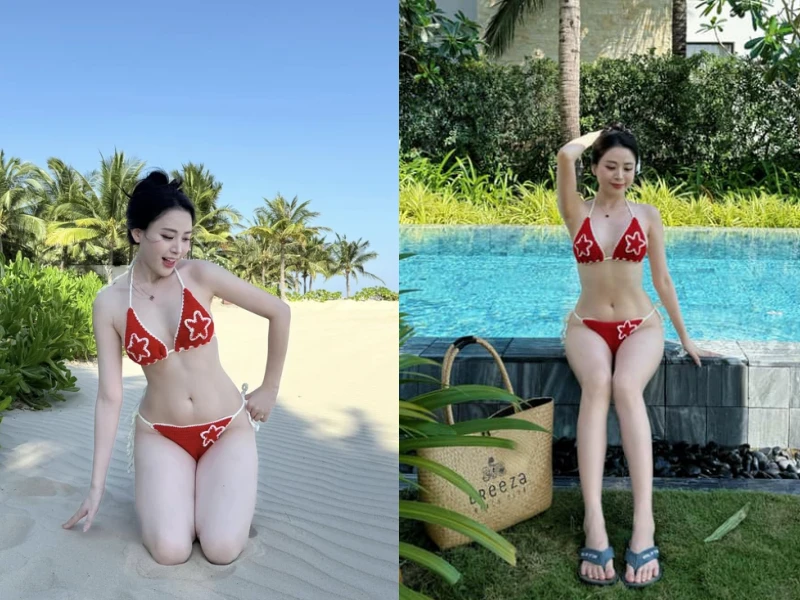 Hot TikToker Mai Linh tung bộ ảnh chào hè không góc chết