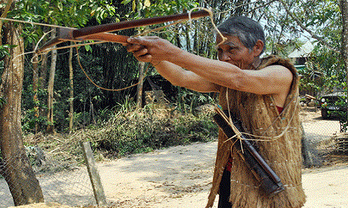 Già làng Cơ Lâu Năm.