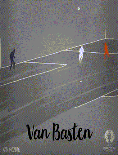 Bàn thắng không tưởng của Van Basten được đánh giá là một kiệt tác tại VCK Euro.