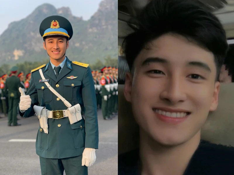 Hot boy quân nhân Trần Tất Long tăng follower "ầm ầm"