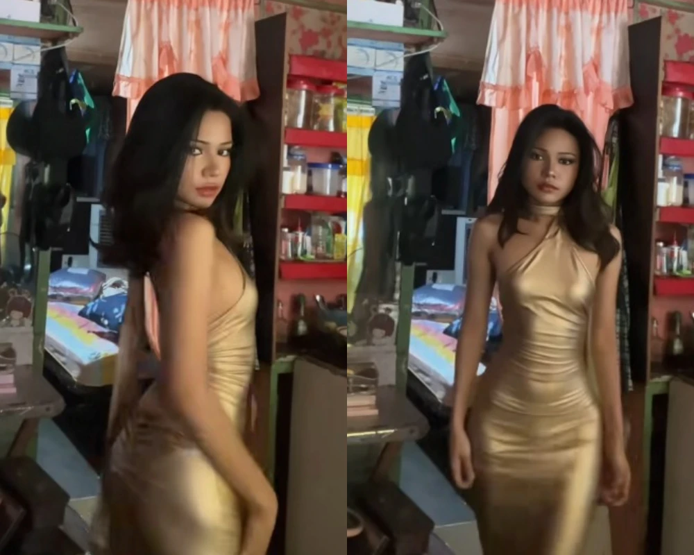 Nhan sắc điểm 10 của mỹ nhân vô danh trong căn nhà tồi tàn