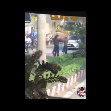 Thang tay danh phu nu giua duong, ga dan ong nhan ket be mat