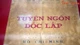 Hiện vật vô giá về những ngày đầu Việt Nam độc lập