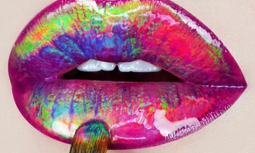 Son bóng holographic - xu hướng môi cuối cùng của năm 2016?