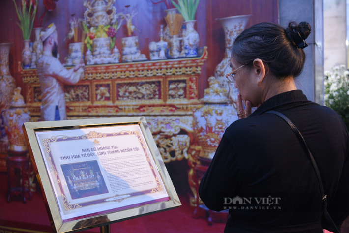 Hiện sản phẩm được trưng bày tại Cung văn hóa hữu nghị Việt. - Xô, đây là hoạt động trong khuôn khổ sự kiện chào mừng Đại hội Đại biểu Phật giáo toàn quốc lần thứ IX nhiệm kỳ 2022 – 2027.