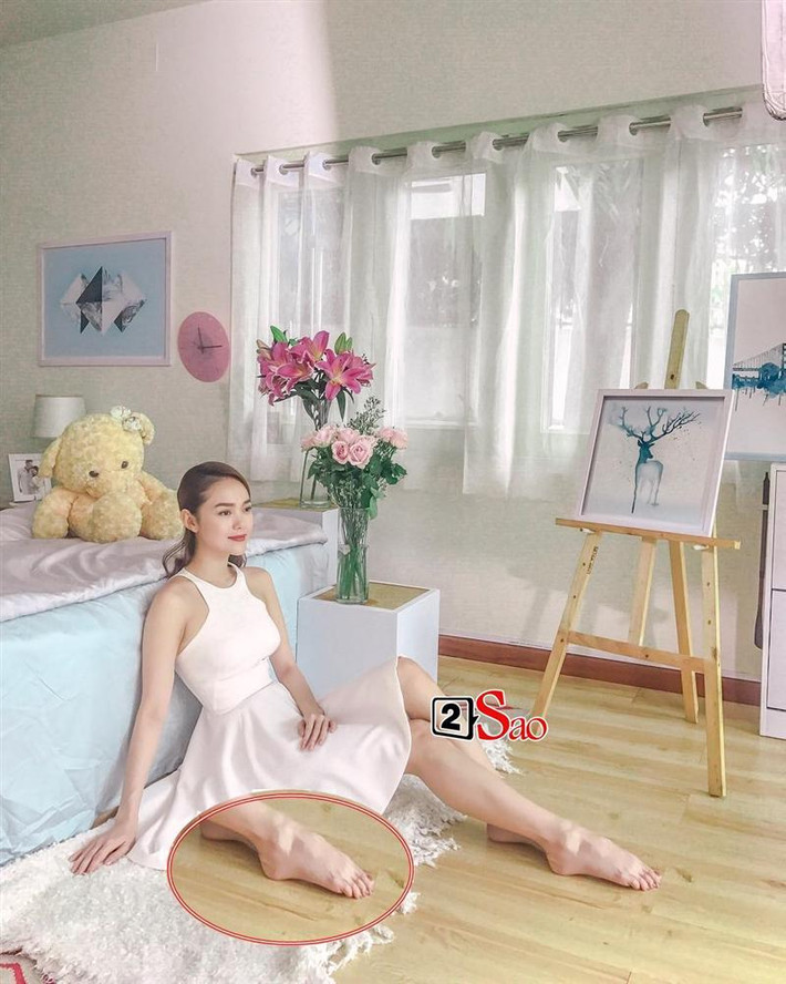hậm chí với những bức ảnh đã được chỉnh sửa qua, Minh Hằng cũng không che giấu nổi khuyết điểm này.