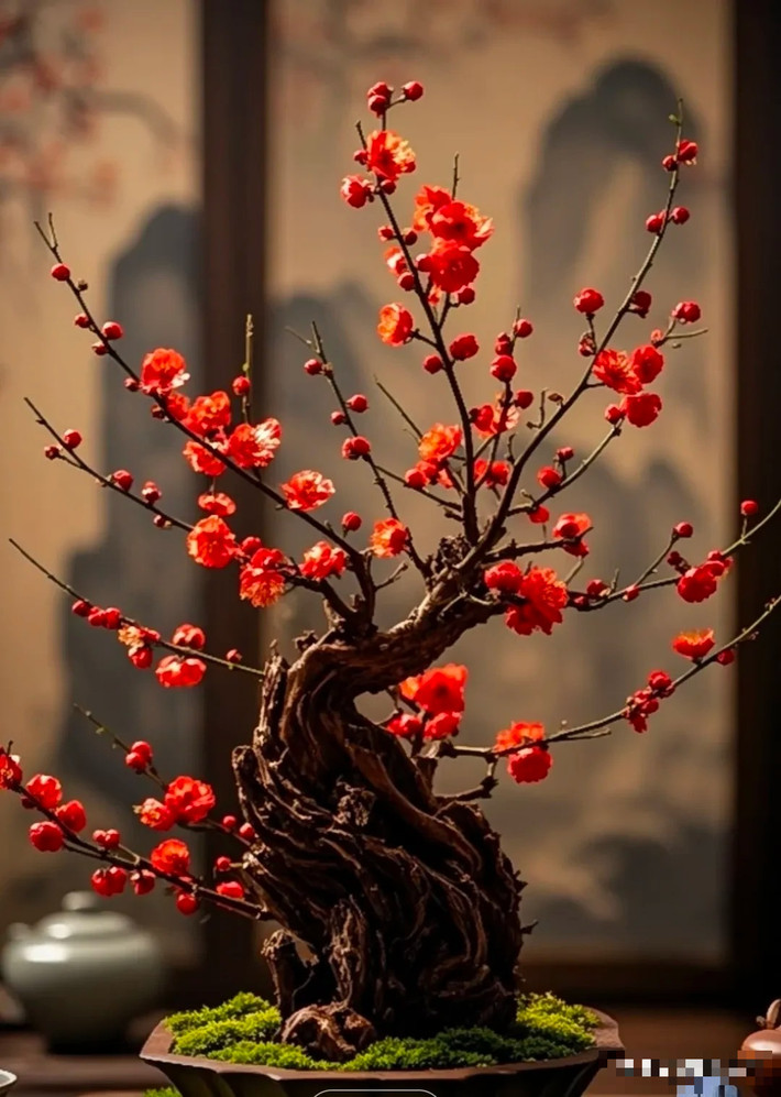 Cách trồng và chăm sóc cây cảnh mơ mai bonsai. Giống như hoa đào, cây mơ bonsai được đánh giá cao về mặt thẩm mỹ, có thể bày trong nhà vào dịp Tết Nguyên đán vừa để trang trí cho gia đình thêm rực rỡ, lễ hội vừa cầu mong những điều tốt lành sẽ đến với gia đình.