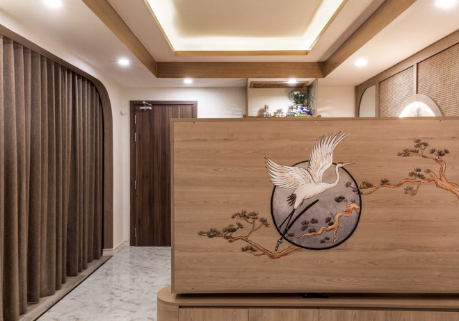 Mỗi một chi tiết đều tô điểm cho phong cách đặc trưng của xứ sở hoa anh đào.