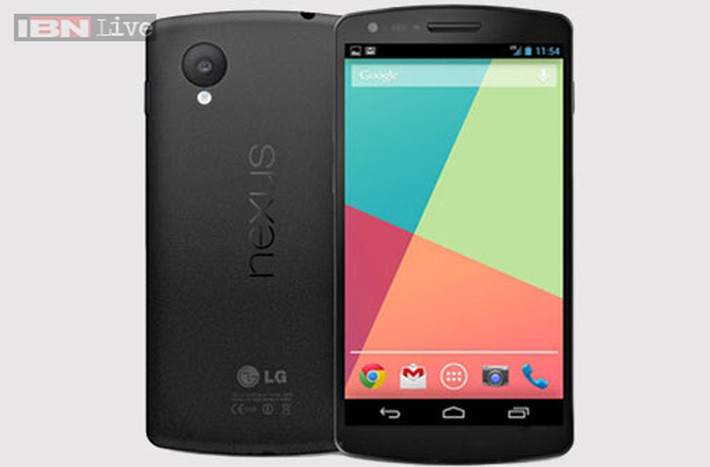 Toàn bộ cấu hình Nexus 5 đã lộ diện hết. Màn hình IPS 4.95 inch độ phân giải 1080p Bộ nhớ lưu trữ 16/32GB của Sandisk 2GB RAM DDR3 của SKHynix Bộ vi xử lý Snapdragon 800 (MSM8974) tốc độ xung nhịp 2.3GHz Camera 8MP hỗ trợ khả năng ổn định hình ảnh quang học, camera trước 1.3MP Pin 2300 mAh, 11,5 tiếng gọi điện liên tục trên 3G, 350 giờ ở chế độ chờ, thời gian sạc 3,5 giờ. Các cảm biến: gia tốc, con quay hồi chuyển, la bàn, tiệm cận, ánh sáng và áp suất khí quyển.
