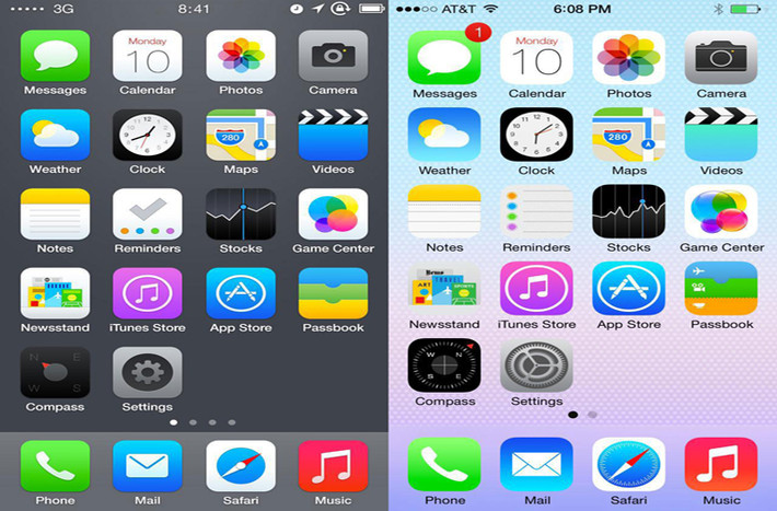 iOS 7 hổng lỗ bảo mật. Một lỗi bảo mật trên iOS 7 cho phép người khác gọi được điện thoại từ iPhone của bạn, cho dù họ không biết mật khẩu khóa màn hình. Ngoài ra, một lỗ hổng khác cho phép người lạ xem được hết hình ảnh trong thư viện hình ảnh và thậm chí còn đăng tải nó lên mạng xã hội, thông qua trung tâm điều khiển khi màn hình khóa.