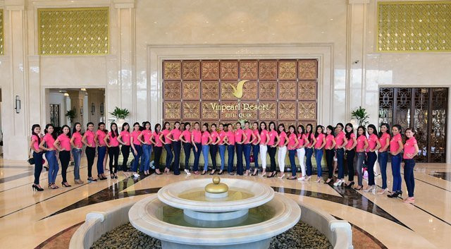 Khu khách sạn và biệt thự 5 sao với 750 phòng tiện nghi là nơi lưu trú của các thí sinh Hoa hậu Việt Nam 2014.