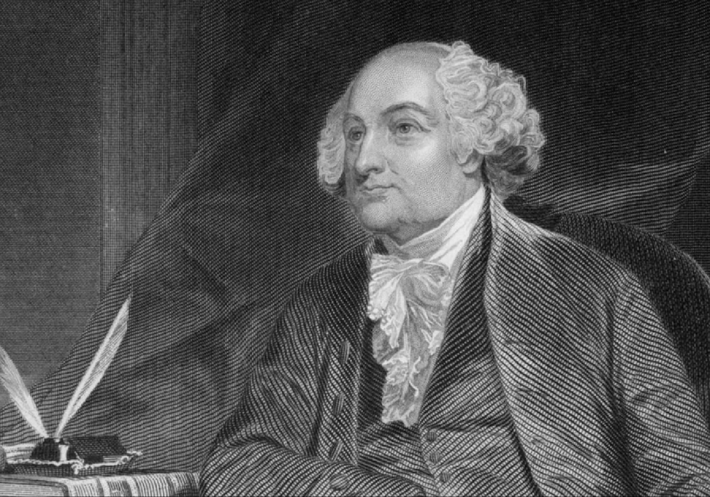 Năm 16 tuổi, John Adams bắt đầu theo học tại ĐH Harvard. 4 năm sau, ông nhận bằng cử nhân. Năm 1956, ông học Luật tại Harvard và nhận bằng thạc sĩ năm 1758.