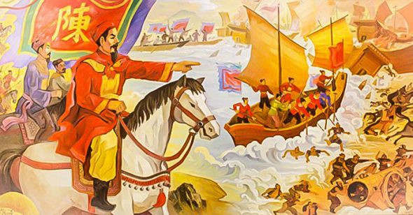 Trận đánh diễn ra ngày 17/1/1258, tại Bình Lệ Nguyên (Bình Xuyên, Vĩnh Phúc). Đây cũng là một trong những trận đánh nổi tiếng nhất trong 3 lần kháng chiến chống Mông - Nguyên. Ảnh: Thư viện lịch sử.