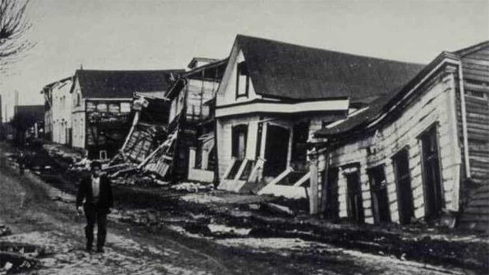 Valdivia, Chile (1960): Trận động đất năm 1960 ở Valdivia lên tới 9,4-9,6 độ richter và khiến hàng nghìn người thiệt mạng, cũng như gây thiệt hại lên đến hàng trăm triệu USD cho đất nước này.