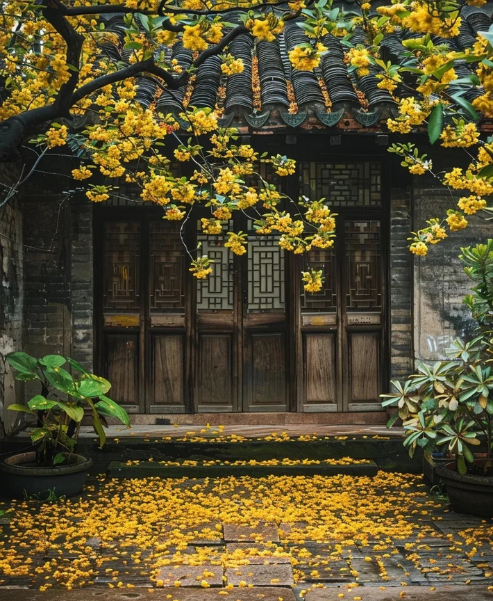 1. Cây cảnh: Mộc hương. Mỗi khi nhắc đến loài hoa tượng trưng cho sự phú quý, chúng ta luôn nghĩ đến hoa mộc tê, bởi hoa mộc tê không chỉ là loài hoa mùa thu mà khi nở, tuy trông giản dị, khiêm tốn nhưng lại mang đến cho con người một hương thơm dễ chịu. 