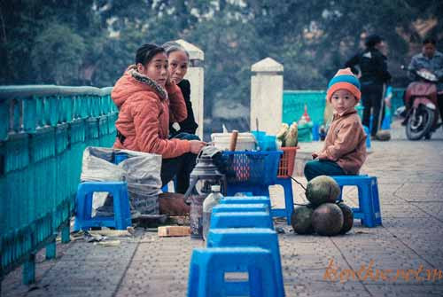 Quán nhỏ đầu đông