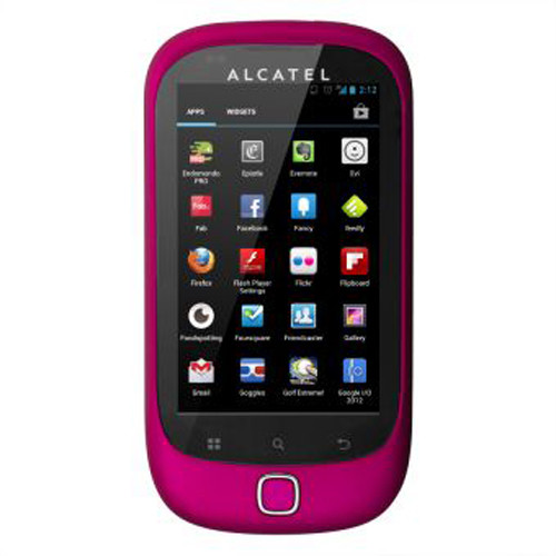 Alcatel One Touch 927N. Chiếc điện thoại của hãng Alcatel đang được chào hàng với giá 699.000 đồng. Điện thoại có màn hình 3,2 inch, sử dụng hệ điều hành Android 2.2, camera 3.2 Mp, kết nối wifi, 3G và Bluetooth 2.1. Máy cũng được cài sẵn các ứng dụng phổ biến nhất hiện nay như Facebook, Twitter, Email, trình duyệt web, FM Radio, và hỗ trợ thẻ nhớ MicroSD lên đến 32GB.