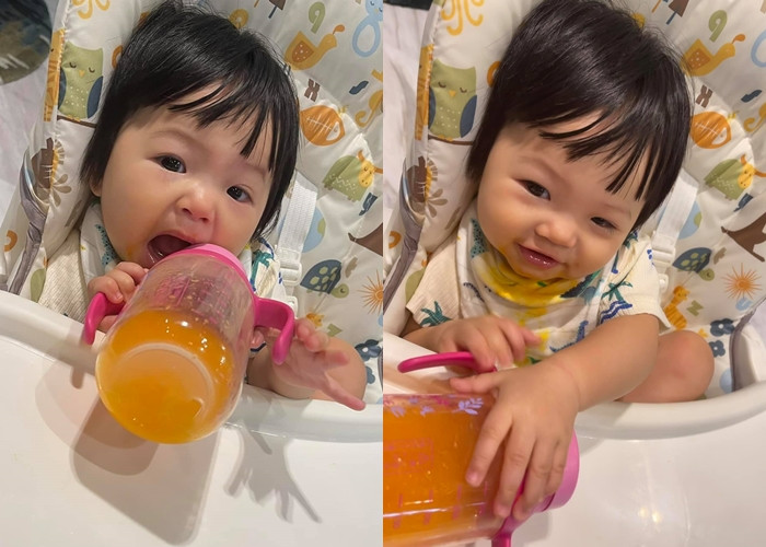 Mới đây, Đàm Thu Trang đăng tải loạt ảnh con gái Suchin trên trang cá nhân. Ngắm nhìn ái nữ, bà xã Cường Đô La thốt lên: "Cái dáng ngồi không thể lệch hơn". Nhiều người cho rằng vẻ mặt lẫn tướng ngồi của Suchin cực ra dáng... "chị đại".