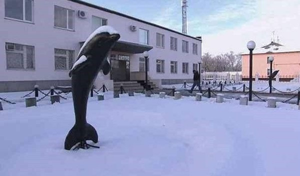 Cá heo đen (Black Dolphin) không phải là tên chính thức của nhà tù mà do các tù nhân đặt tên theo bức tượng con cá heo phía bên ngoài. Ảnh: Sina