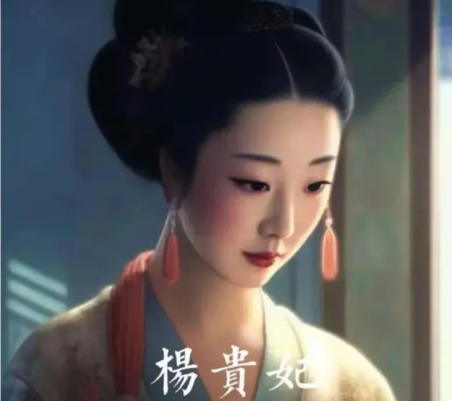 10. Dương Quý Phi: Trí tuệ nhân tạo (AI) đã dựng nên một Dương Quý Phi với sắc đẹp nghiêng nước nghiêng thành. Các đường nét trên khuôn mặt của nàng đều nhỏ nhắn, thanh tú. Dương Quý Phi có một làn da trắng hồng, mắt phượng mày ngài, mũi cao và đôi môi vô cùng xinh xắn. Với vẻ đẹp như vậy, chẳng trách Đường Huyền Tông đã vì nàng độc sủng tới 11 năm.