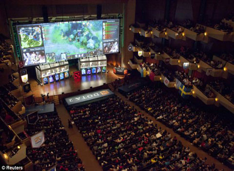 Hay như chơi game đối kháng DOTA 2.