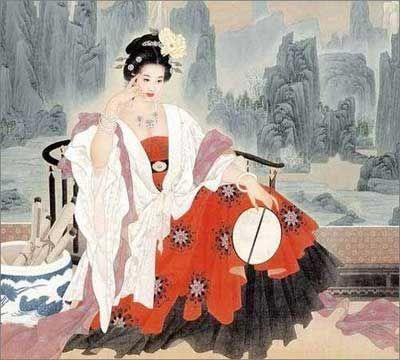 Một hôm, Thạc quý phi mày chau ủ dột, tâm trạng buồn chán bèn kêu cung nữ đấm lưng, bóp chân. Khi cung nữ có việc phải ra ngoài nàng bèn gọi thái giám Vương Nhân đến thay. Vương nhân trắng trẻo thư sinh, về tướng mạo có thể nói là một anh tài.