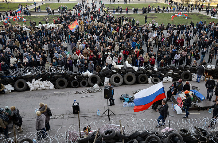 Donetsk nổi tiếng là một thành phố công nghiệp lớn ở Ukraine với khoảng 1 triệu dân sinh sống.