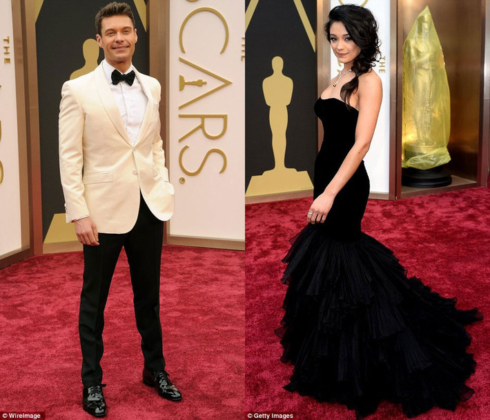 MC truyền hình Ryan Seacrest và cựu Hoa hậu Mỹ năm 2007 Rachel Smith.
