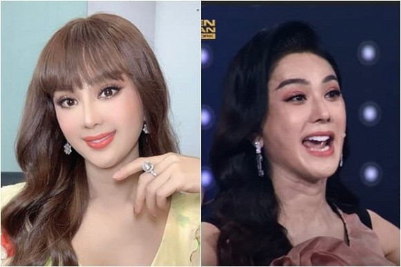 Bên cạnh những lời khen “có cánh”, không ít người cho rằng cô để lộ khá nhiều khuyết điểm so với ảnh "tự sướng" do mình đăng tải.