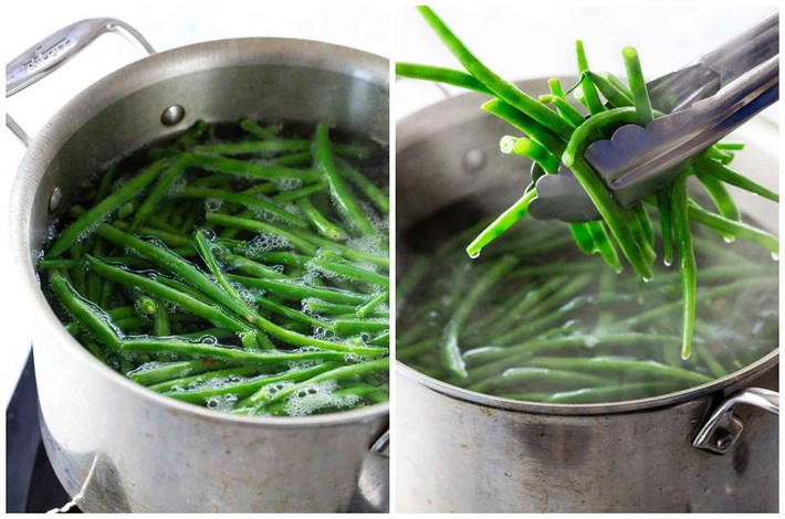 Trong đó, beta carotene được chuyển đổi trong võng mạc, là một nguồn vitamin A cần thiết cho thị lực... Luộc đỗ sẽ làm mất đi lượng lớn các chất cần thiết có trong các loại đậu quả này cũng như các quả đậu nói chung