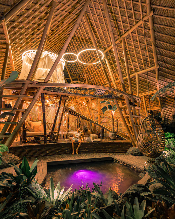 Hoàn thành vào cuối năm 2019, Hideout Horizon nằm ở Indonesia là thiết kế mang tính chất phiêu lưu nhất từ trước đến nay.