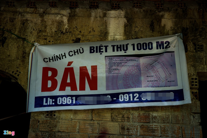 Hiện nay, nhiều căn biệt thự được treo bảng rao bán. Theo thông tin từ một sàn giao dịch bất động sản tại đây, một căn biệt thự kiểu Pháp ba tầng diện tích 1.000 m2, trong đó, diện tích xây dựng 400 m2, khuôn viên rộng 600 m2 hiện tại có giá từ 5 tỉ đồng, tuỳ theo vị trí.