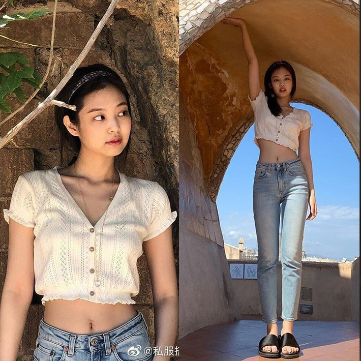 Tiếp đến nếu bạn không thích sự lôi thôi của quần ống rộng, ống loe thì bạn có thể thử chuyển sang quần bò baggy gọn gàng và tôn dáng hơn rất nhiều lần.