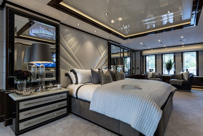 Du thuyền có 6 cabin với tổng sức chứa 24 khách.