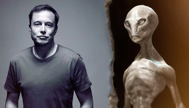 "Tôi không phải là người ngoài hành tinh... nhưng tôi đã từng", Musk viết trên Twitter năm 2016. Ảnh: Pinterest.