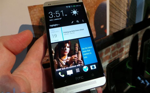 HTC One Max có tính năng quét dấu vân tay. Một vài bức ảnh mới lộ gần đây cho thấy chiếc phablet này có thể sẽ được hỗ trợ tính năng nhận diện dấu vân tay.