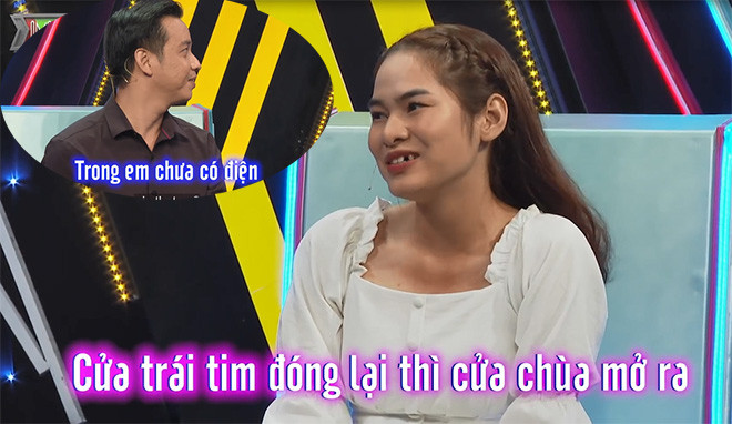 Kết thúc cuộc trò chuyện, do không cùng quan điểm hôn nhân và không có “điện trong người” nên đàng trai đã không đồng ý bấm nút đồng ý hẹn hò. Còn đàng gái thẳng thắn chia sẻ: “Cửa trái tim đóng lại thì cửa chùa mở ra. Em muốn nhắn nhủ với những người bạn của em rằng em đã mở lòng hết rồi nên đừng xen vào chuyện tình cảm của em nữa. Hôm nay em mở lòng cho mình một cơ hội nhưng không thành công thì thôi. Có một số người không thích hợp với chuyện hẹn hò có thể đó là em”.