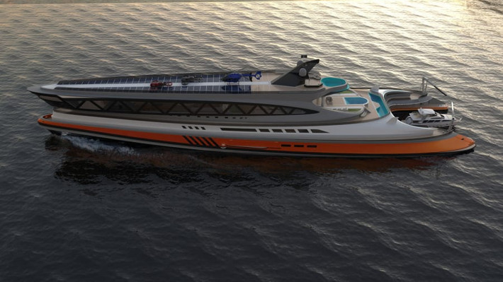 Theo Superyatch Group, nhu cầu siêu du thuyền trên thế giới ngày càng tăng. Ước tính lượng siêu du thuyền trên toàn thế giới đã tăng từ 3.906 chiếc vào năm 2009 lên 5.646 chiếc vào năm 2019. Thị trường siêu du thuyền cũng được dự đoán sẽ đạt giá trị 10,2 tỷ USD vào năm 2025. Ảnh: Lazzarini Design Studio.