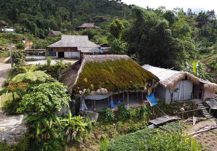 Đây là thôn của đồng bào Dao đã sinh sống và gắn bó với mảnh này đất bao đời nay. Ảnh: Nhóm Hà Giang Trẻ