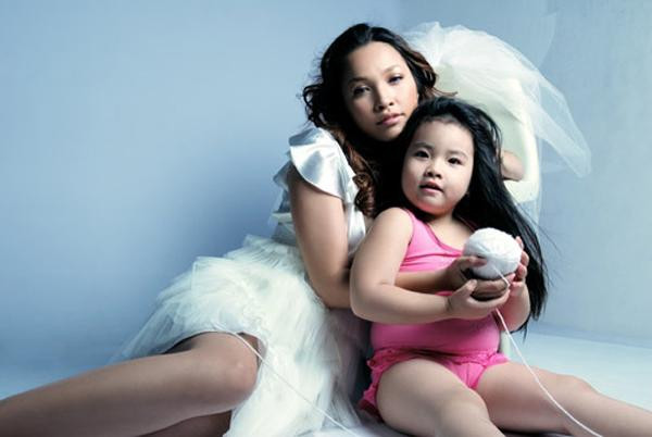##b###Con gái Hiền Thục có tên Gia Bảo, từ lúc nhỏ cô được gọi là Bảo béo vì có vóc dáng bụ bẫm, đáng yêu.