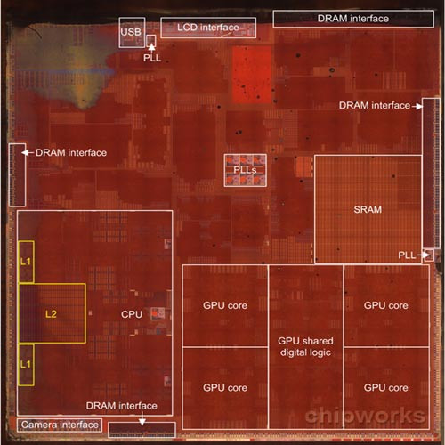 Apple vẫn dùng chip A7 của Samsung cho iPhone 5S. Một bản phân tích gần đây của Nikkei cho biết Apple vẫn sử dụng chip A7 của Samsung cho điện thoại đinh iPhone 5S, trên iPad Air và iPad Mini Retina của mình.