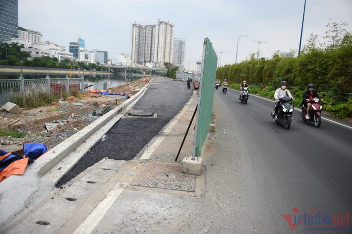 Đoạn đường được mở rộng sẽ hoàn thành trước 30/4