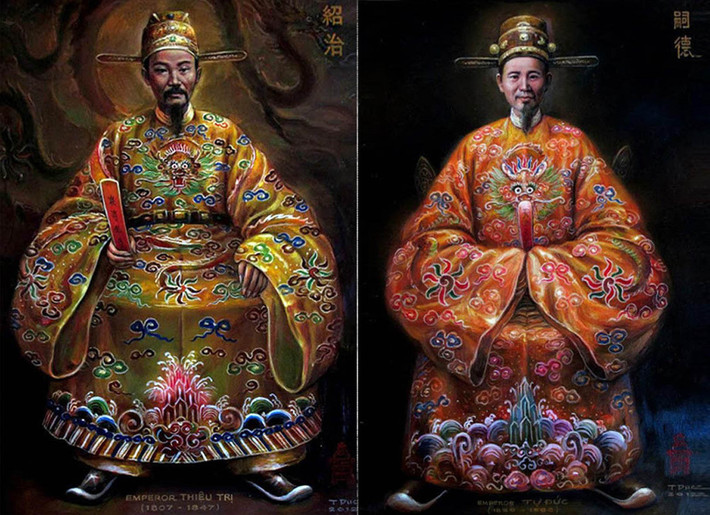 Phan Thanh Giản, Phạm Phú Thứ, Ngụy Khắc Đản được cử đi sứ sang Pháp năm 1863 dưới thời vua Tự Đức.