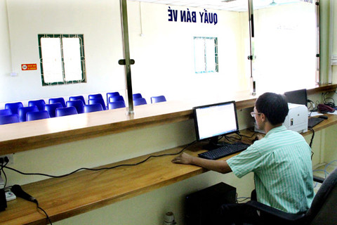 Phòng bán vé.