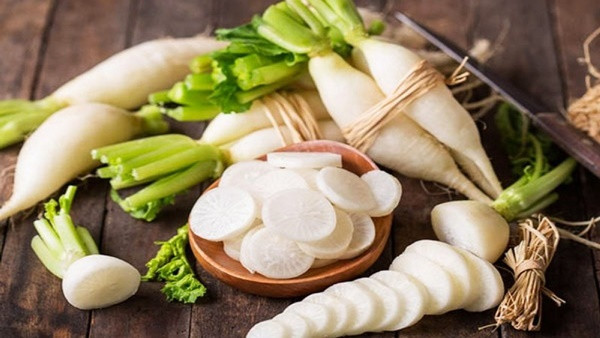 ủ cải có 95% là nước và được biết đến với tác dụng làm mát, giải nhiệt hiệu quả.