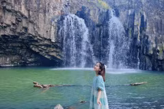 Thác Vực Hòm lên hình auto đẹp không cần filter vẫn cháy máy