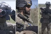 Lính hợp đồng Colombia khai hỏa súng chống tăng RPG tại Ukraine.