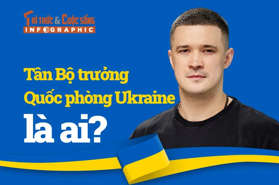 [INFOGRAPHIC] Tân Bộ trưởng Quốc phòng Ukraine là ai?